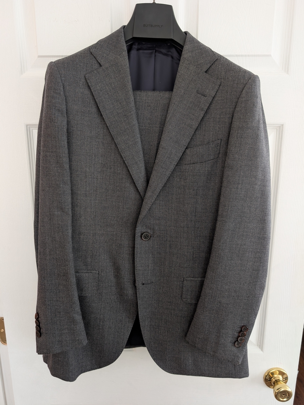 Men's Wool Suitsupply Suit - Brescia INT - Slim Fit Size 48